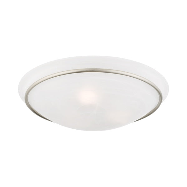 Newburgh 3 Light Brushed Nickel Ceiling