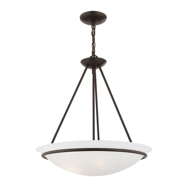 Newburgh 3 Light Bronze Pendant