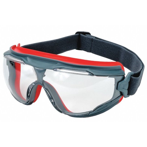 Safety Goggles, GoggleGear 500 Series, Scotchgard Anti-Fog, Clear Lens