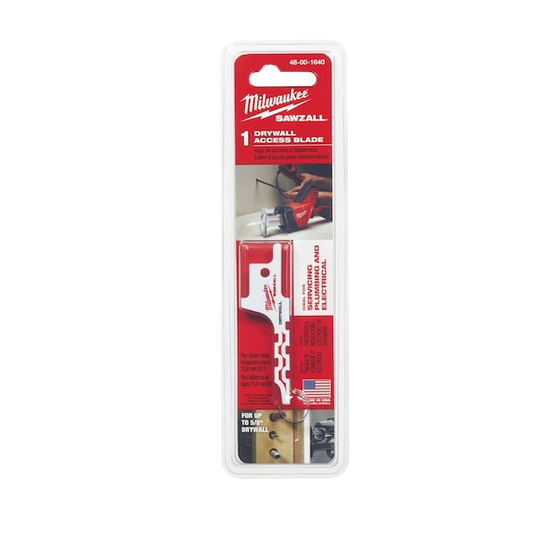 SAWZALL Drywall Access Blade
