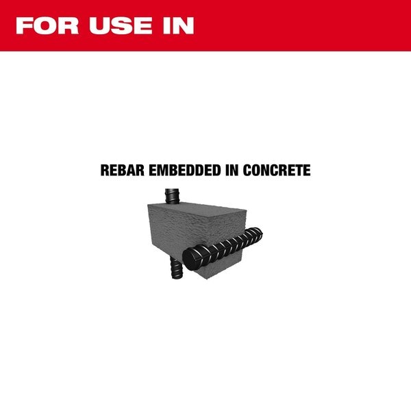 1/2 in. x 12 in. SDS-Plus Rebar Cutter