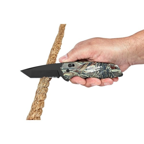 FASTBACK Camo Spring Assisted Folding Knife