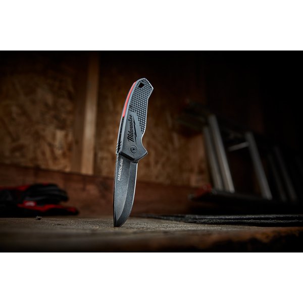 3â HARDLINE Smooth Blade Pocket Knife