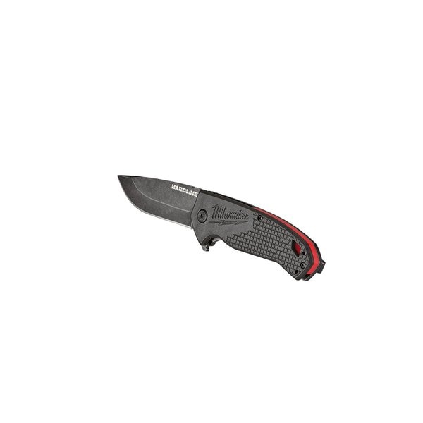 3â HARDLINE Smooth Blade Pocket Knife