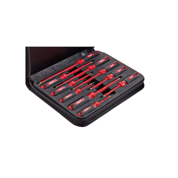 10 PC 1000V Insulated Screwdriver Set w/ EVA Foam Case