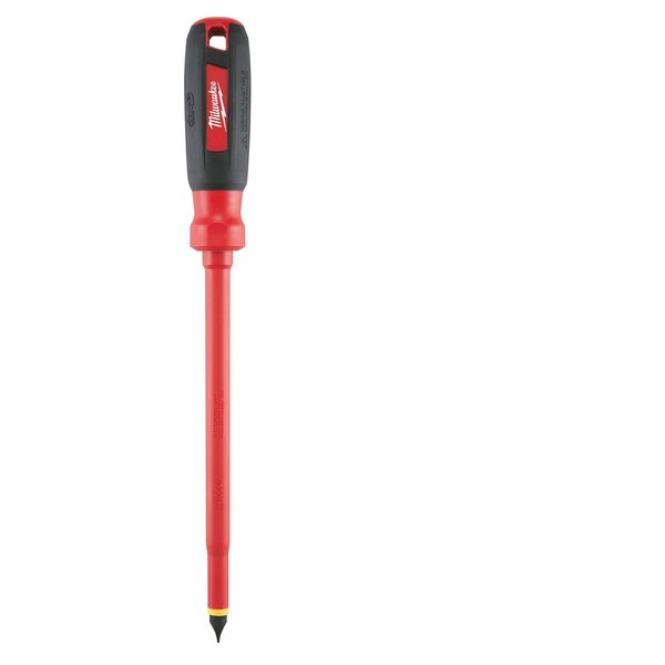 3/8 in. x 8 in. Slotted 1000 Volt Insulated Screwdriver