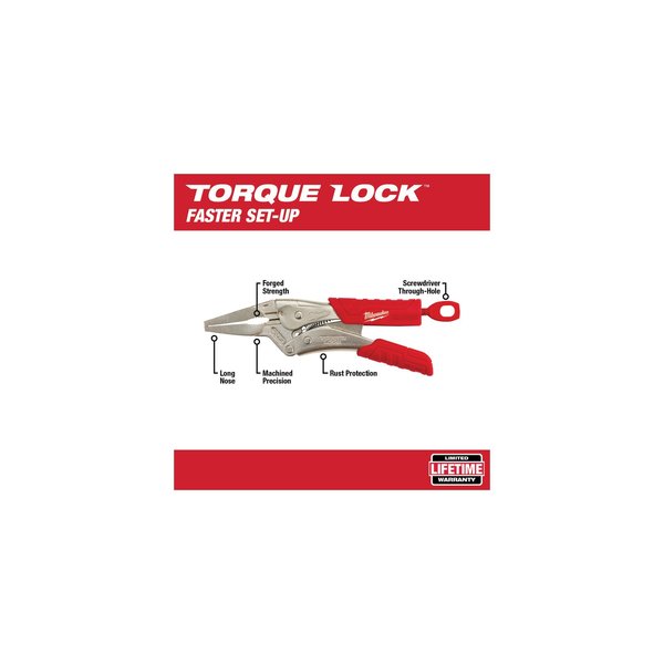 6 in Torque Lock Deluxe Cushion Grip Locking Plier