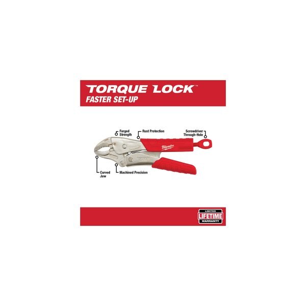 7 in Torque Lock Deluxe Cushion Grip Locking Plier