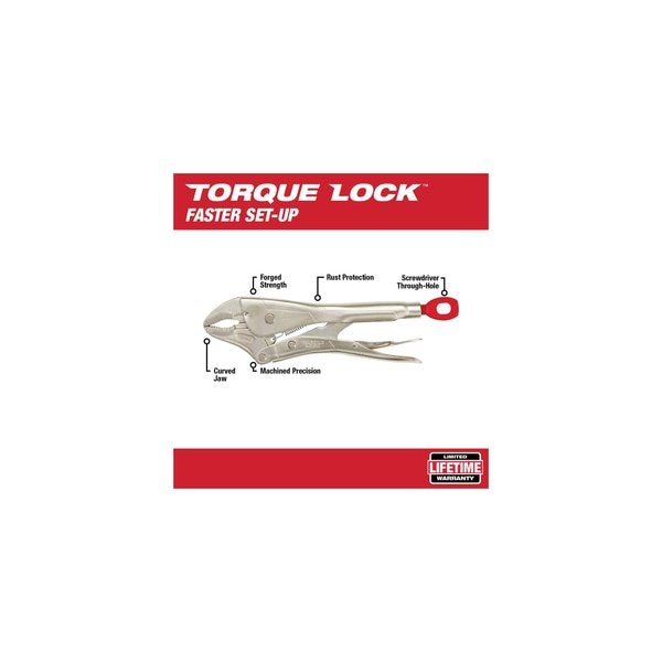 10 in Torque Lock Deluxe Cushion Grip Locking Plier
