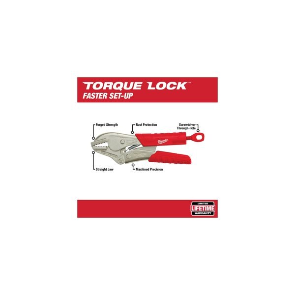 7 in Torque Lock Deluxe Cushion Grip Locking Plier