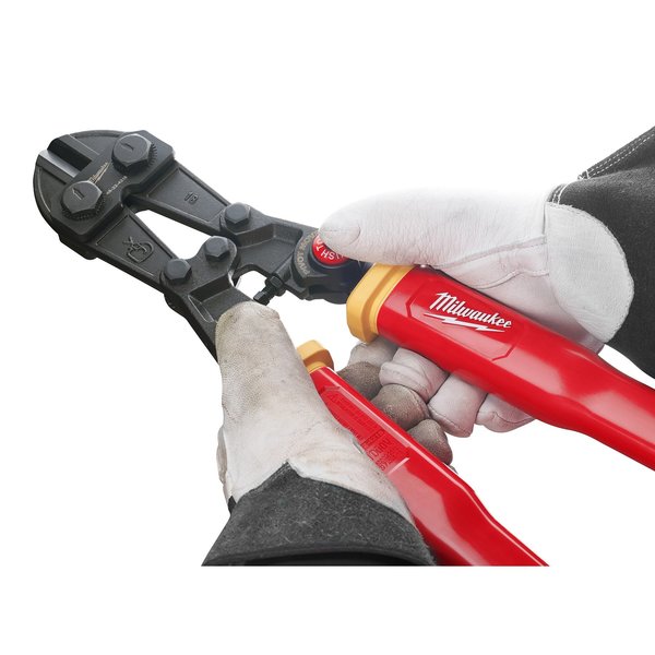18 in. Fiberglass Bolt Cutter with PIVOTMOVE Rotating Handles