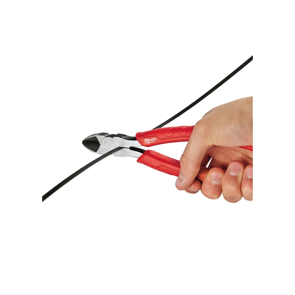 8 in Diagonal Cutting Plier Flush Cut Uninsulated