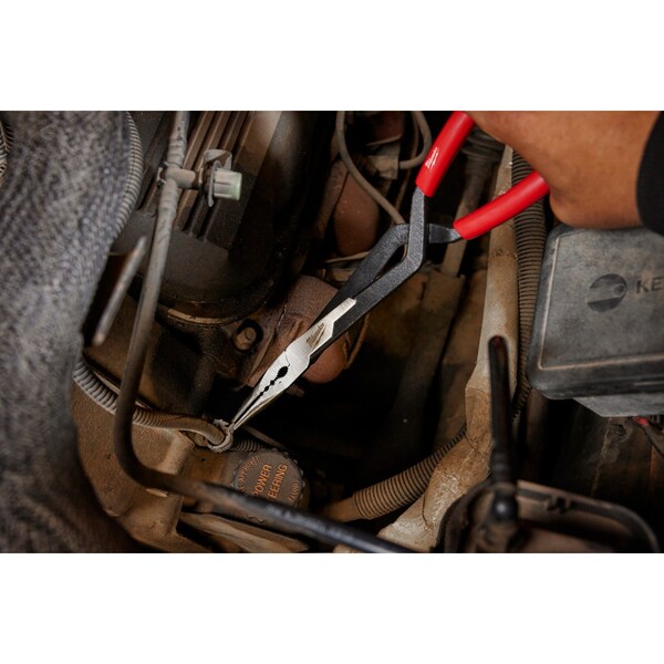 13 in. Long Reach Straight Nose Pliers