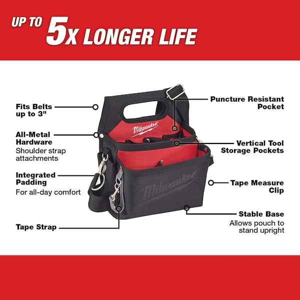 Electricians Work Pouch w/ Quick Adjust Belt