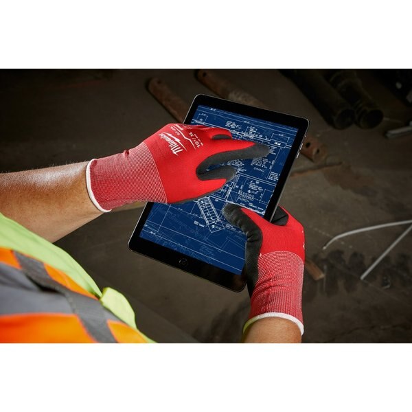 Cut Level 1 Nitrile Dipped Gloves - 2X-Large (12 Pairs)