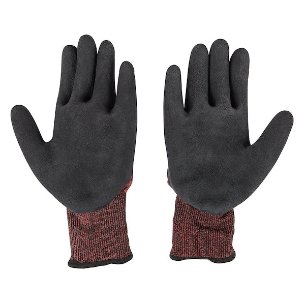 Level 3 Cut Resistant Latex Dipped Insulated Winter Gloves - 2X-Large