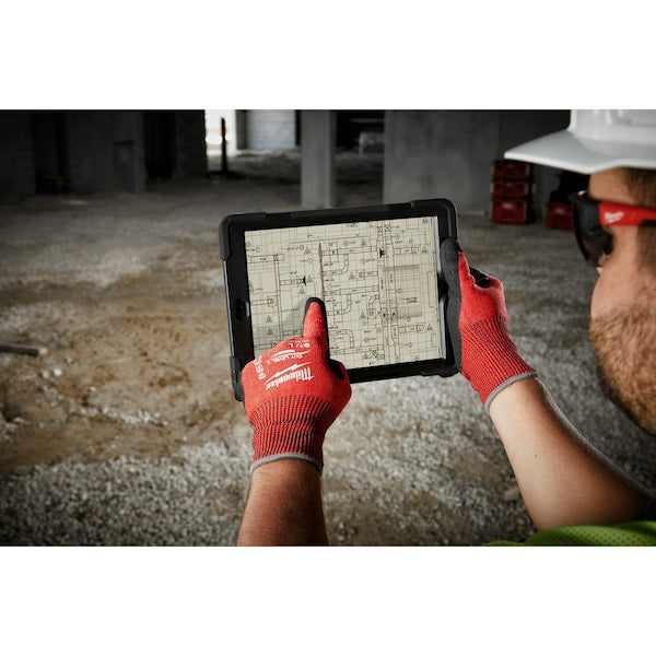 Level 4 Cut Resistant Nitrile Dipped Gloves - Medium (12 pair)