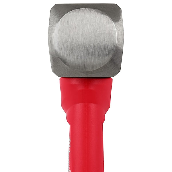 3 lb Drilling Hammer, 11 in L Fiberglass Handle, Forged Steel Head