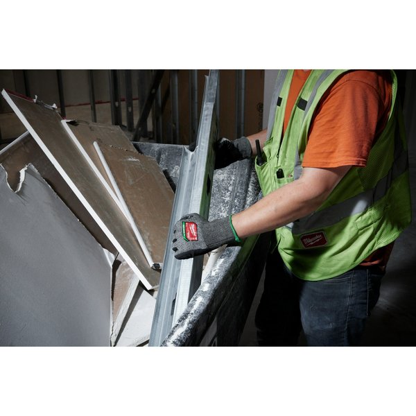 Level 6 Cut Resistant High-Dexterity Nitrile Dipped Gloves - Medium (12 pair)