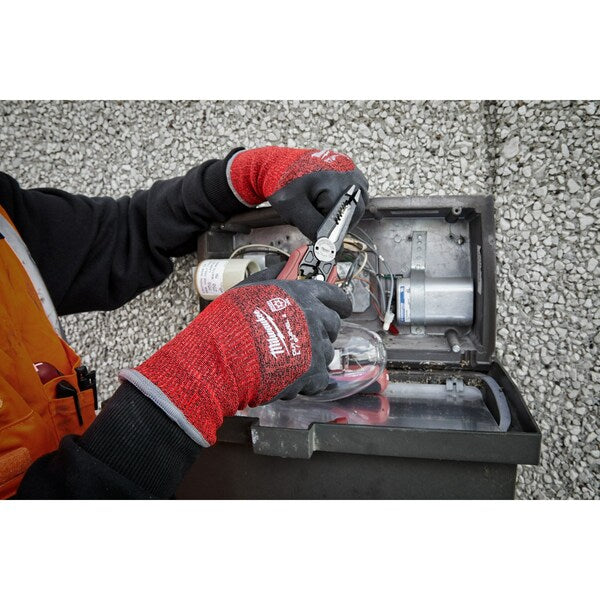 Level 4 Cut Resistant Latex Dipped Winter Insulated Gloves - 2X-Large