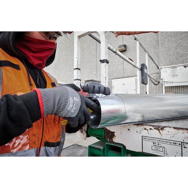 Level 5 Cut Resistant Latex Dipped Winter Insulated Gloves - X-Large (12 pair)