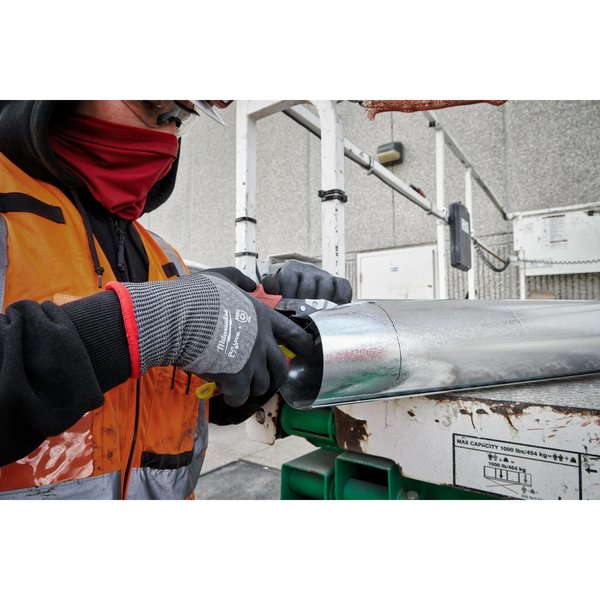 Level 5 Cut Resistant Latex Dipped Winter Insulated Gloves - 2X-Large (12 pair)