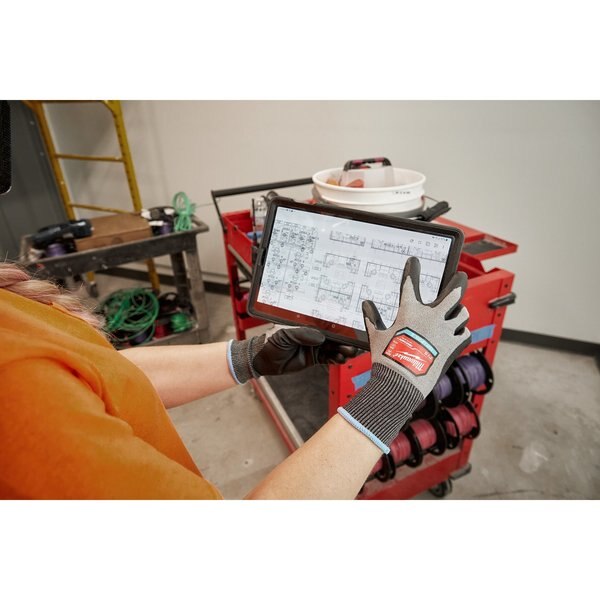 Level 2 Cut Resistant High Dexterity Polyurethane Dipped Gloves - Medium (12 pair)