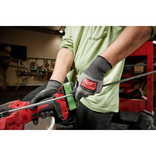 Level 3 Cut Resistant High Dexterity Polyurethane Dipped Gloves - Large