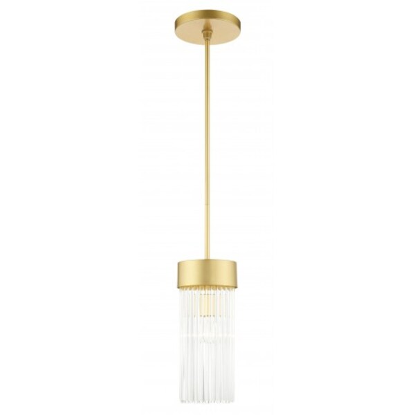 Soft Gold Chandelier, 1 Light