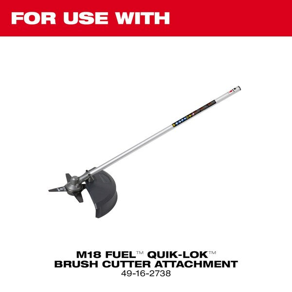 9 in. Replacement Brush Cutter Blade for M18 FUEL QUIK-LOK Brush Cutter Attachment