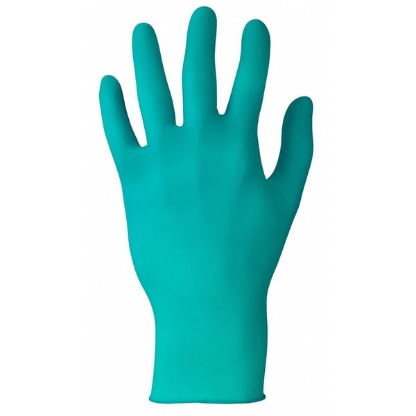 TouchNTuff, 9 1/2 in Chemical Resistant Gloves, Nitrile, Powder-Free, XL (10), 5 mil, 100 Pack