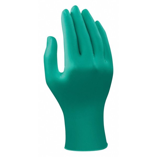 TouchNTuff, 9 1/2 in Chemical Resistant Gloves, Nitrile, Powder-Free, XL (10), 5 mil, 100 Pack
