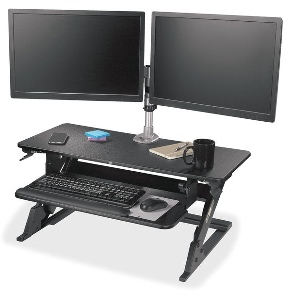 Rectangle Sit and Stand Desk, 35.4