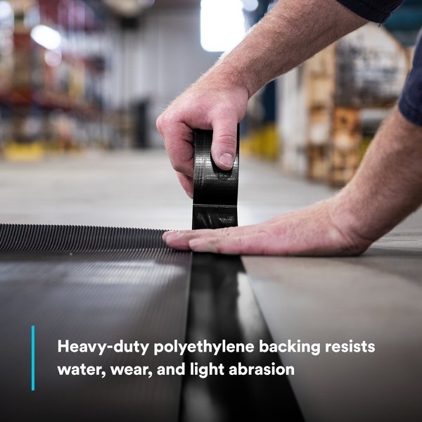 Duct Tape, Black, 11 mil, 54.8m L x 48mm W