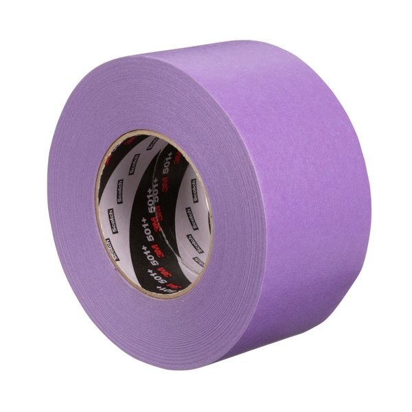 Masking Tape, 72mm W, Rubber Adhesive, PK12