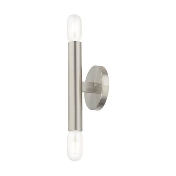 Copenhagen 2 Light Brushed Nickel ADA Wa