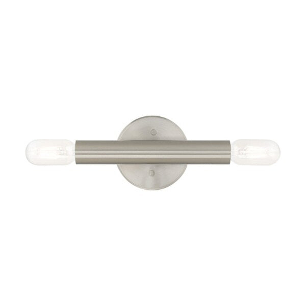 Copenhagen 2 Light Brushed Nickel ADA Wa