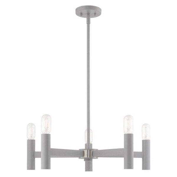 Copenhagen 5 Light Nordic Gray Chandeli