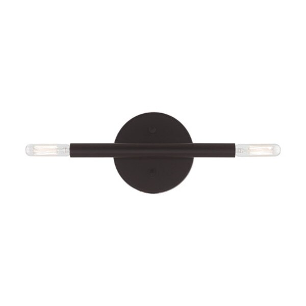 Copenhagen 2 Light Bronze ADA Wall Sconce