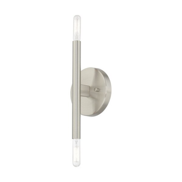 Copenhagen 2 Light Brushed Nickel ADA Wa