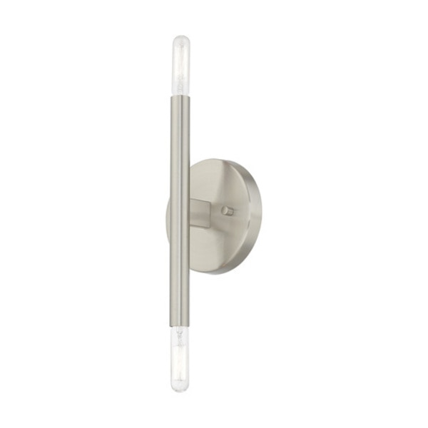 Copenhagen 2 Light Brushed Nickel ADA Wa