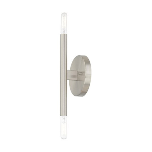 Copenhagen 2 Light Brushed Nickel ADA Wa