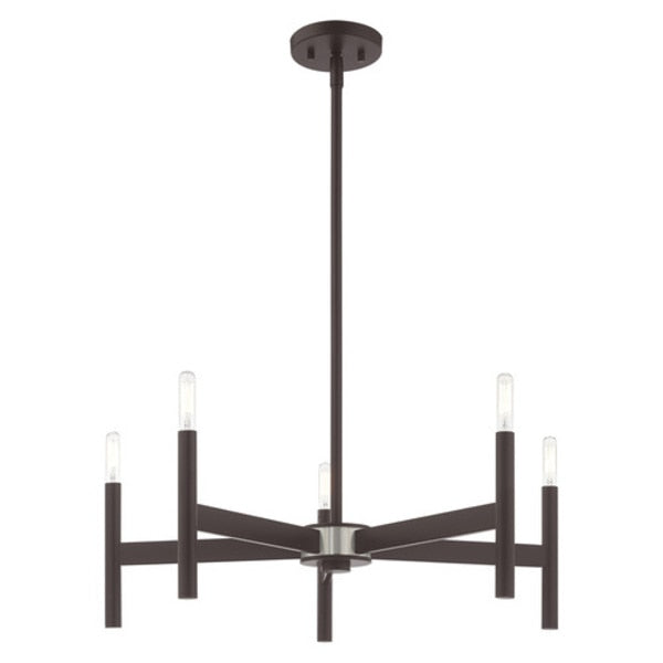 Copenhagen 5 Light Bronze Chandelier