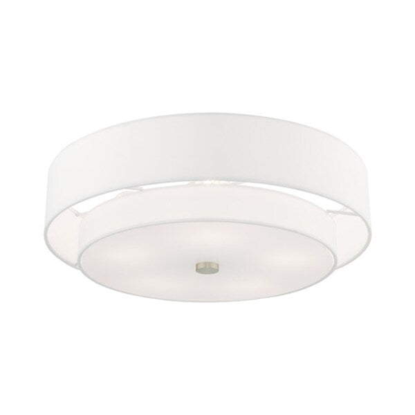 Meridian 5 Light Brushed Nickel Ceiling