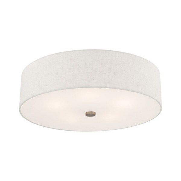 Meridian 5 Light Brushed Nickel Ceiling Mount