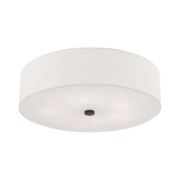 Meridian 5 Light English Bronze Ceiling Mount