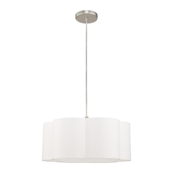 Chelsea 1 Light Brushed Nickel Pendant