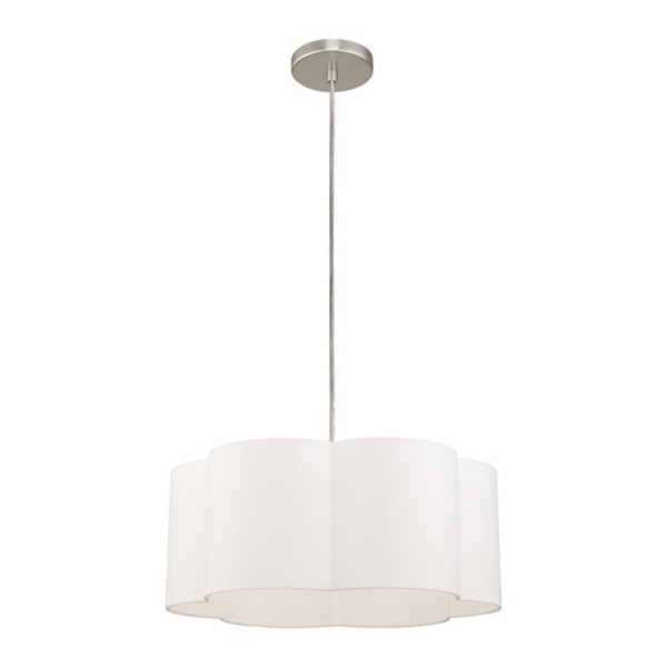 Chelsea 1 Light Brushed Nickel Pendant
