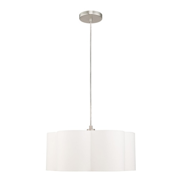 Chelsea 1 Light Brushed Nickel Pendant