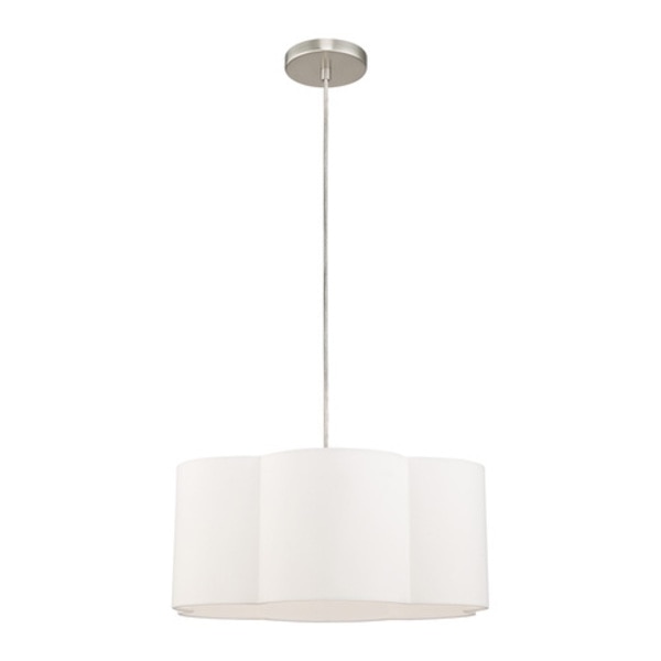Chelsea 1 Light Brushed Nickel Pendant